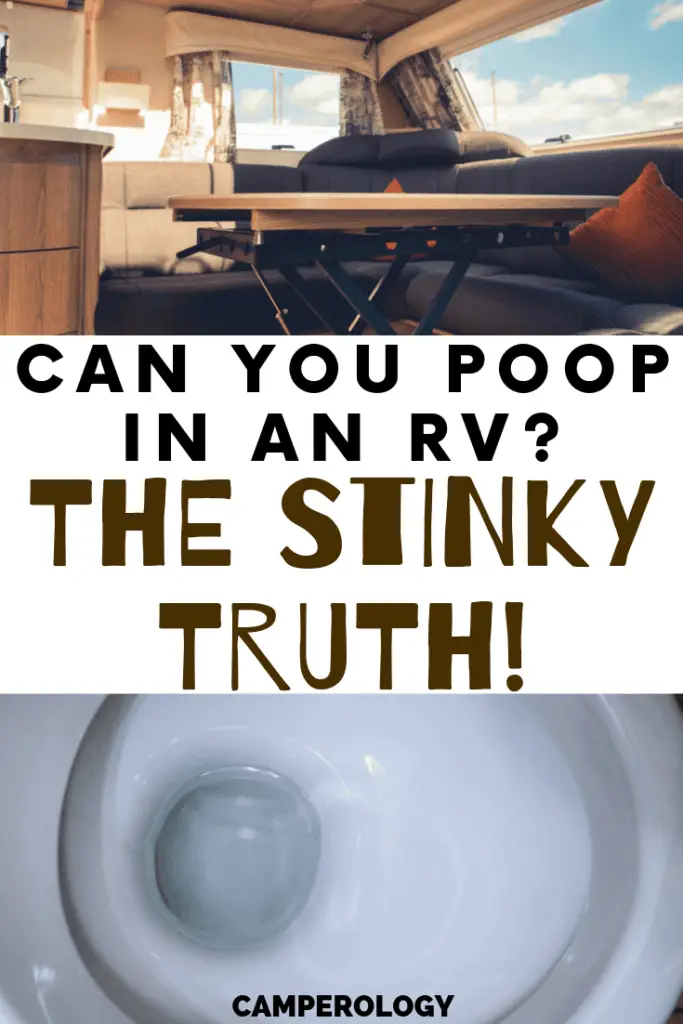 Can You Poop in an RV? The Stinky Truth! Full time rv living | Living in a camper fulltime | Living in an RV full time. #rvliving #fulltimerver #camperology